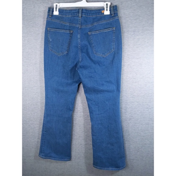 🎅🏻 3/$50 2x 👯‍♀️Host Pick⚡️Massimo Dutti High Rise Flare Ankle Jeans- with flaws - Picture 6 of 16